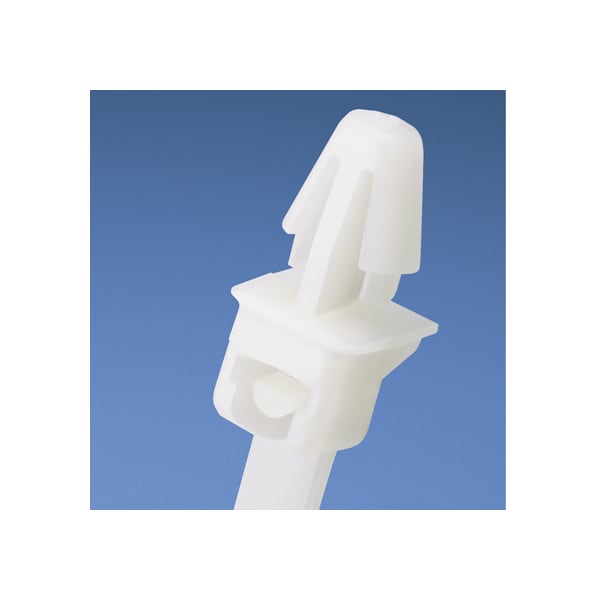 Cable Tie, 7 in L, 1-1/2 in Max Bundle Dia., Natural, Nylon 6/6, 50 lb Strength, 1000 PK